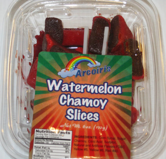 Arcoiris Watermelon Slices In Chamoy 6oz Tray