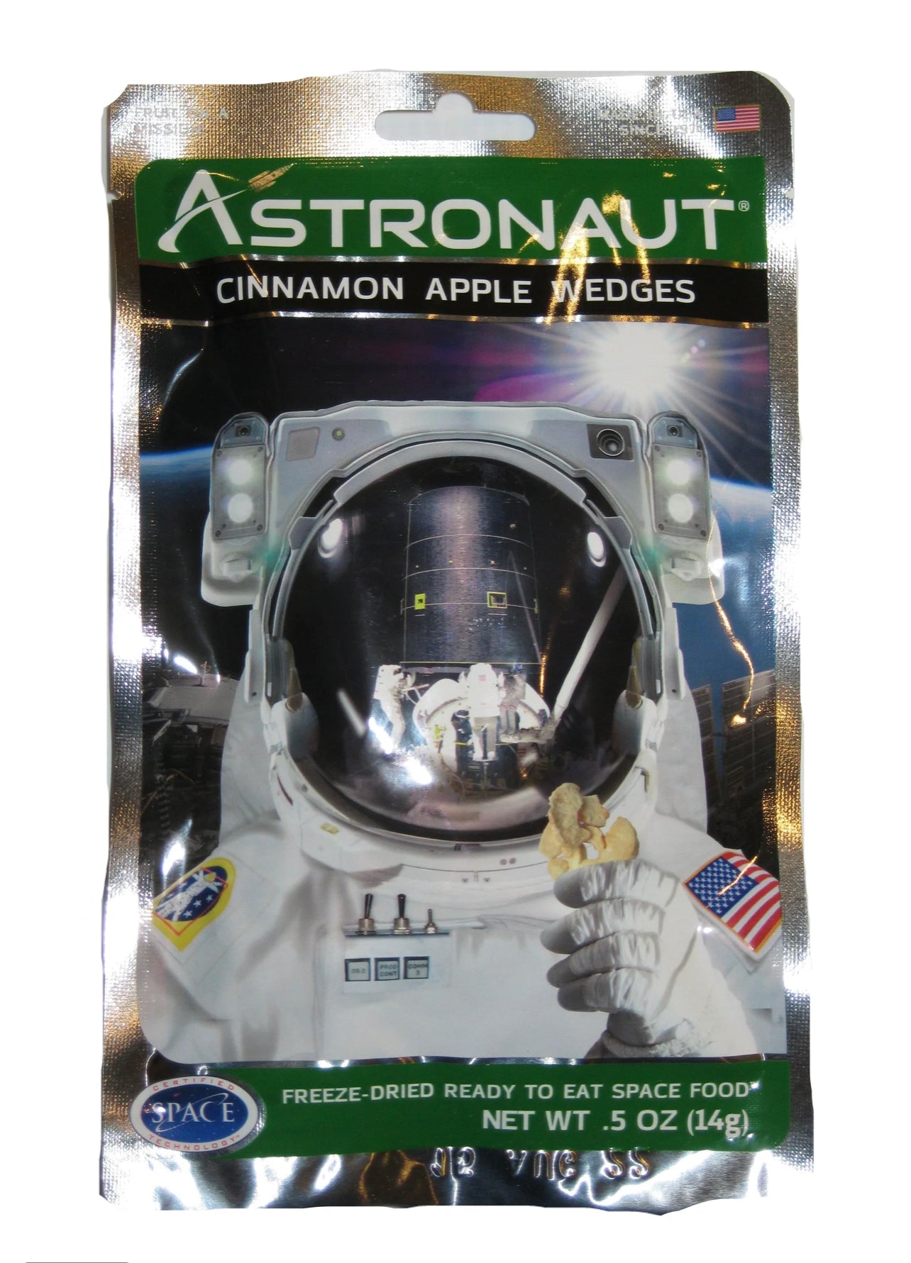 Astronaut Freeze Dried Fruits Cinnamon Apple Wedges