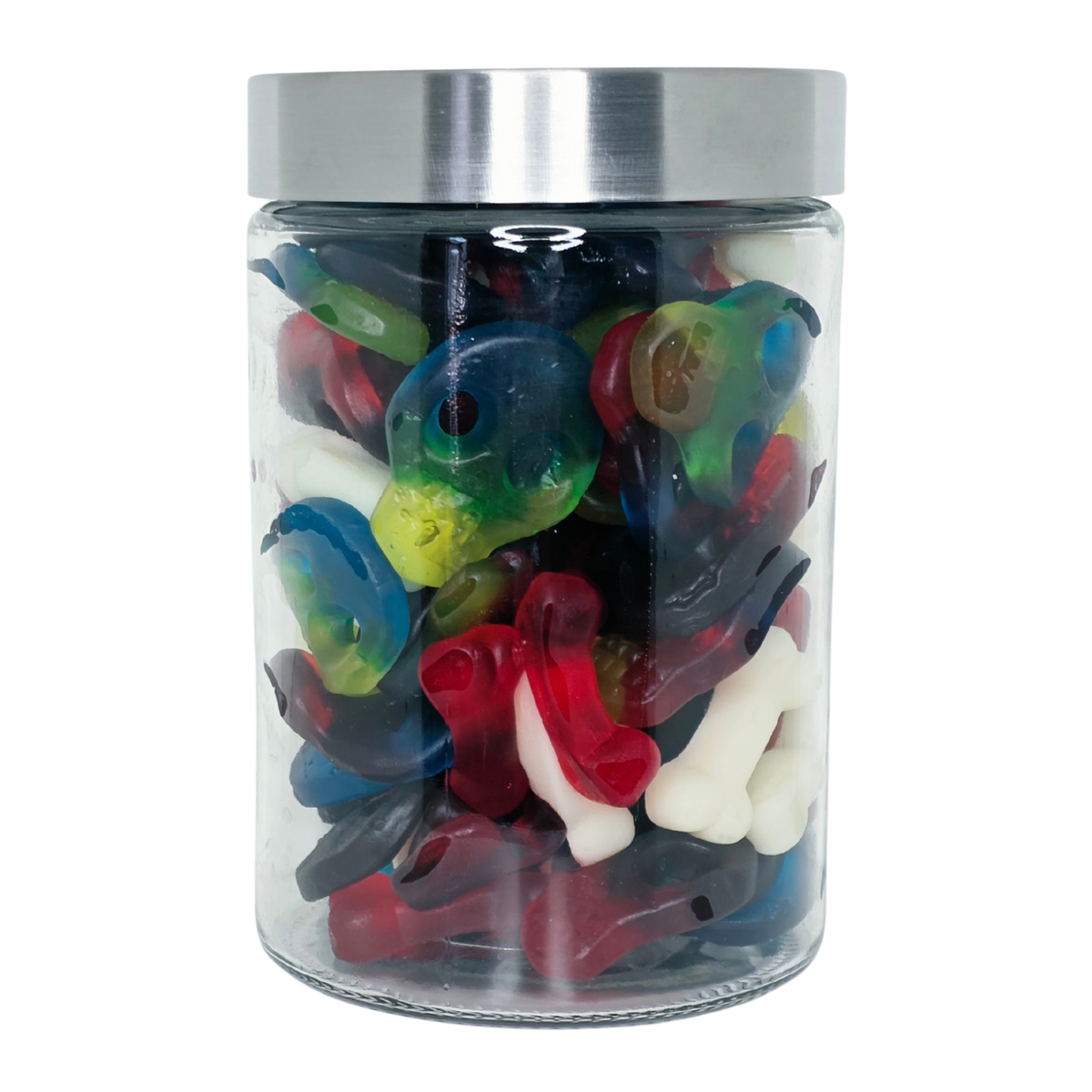 Gummi skulls and bones