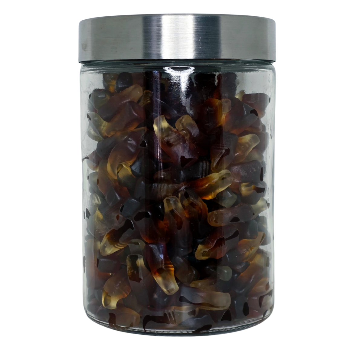 Gummi cola bottles