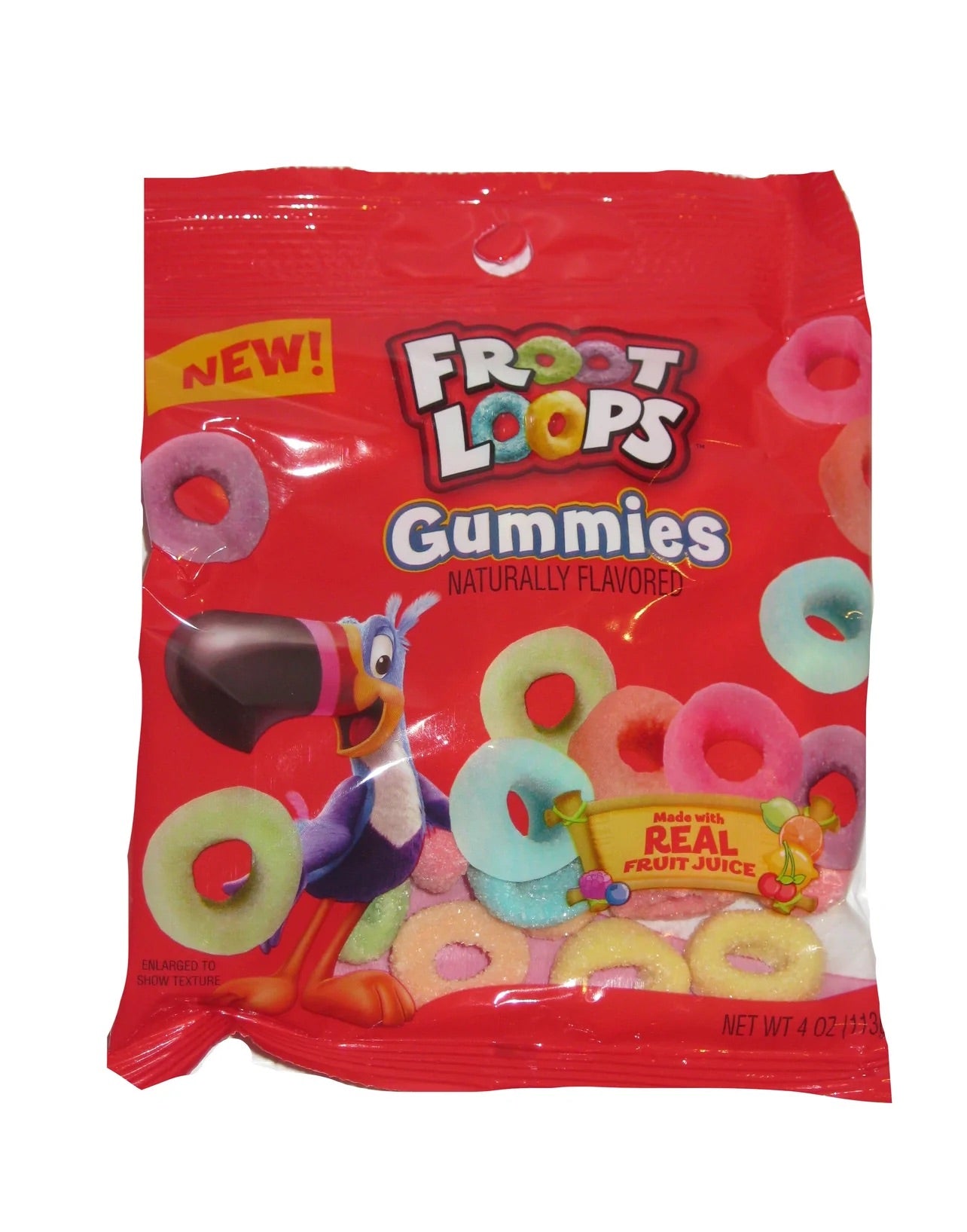 Froot Loops Gummy Rings 4oz bag